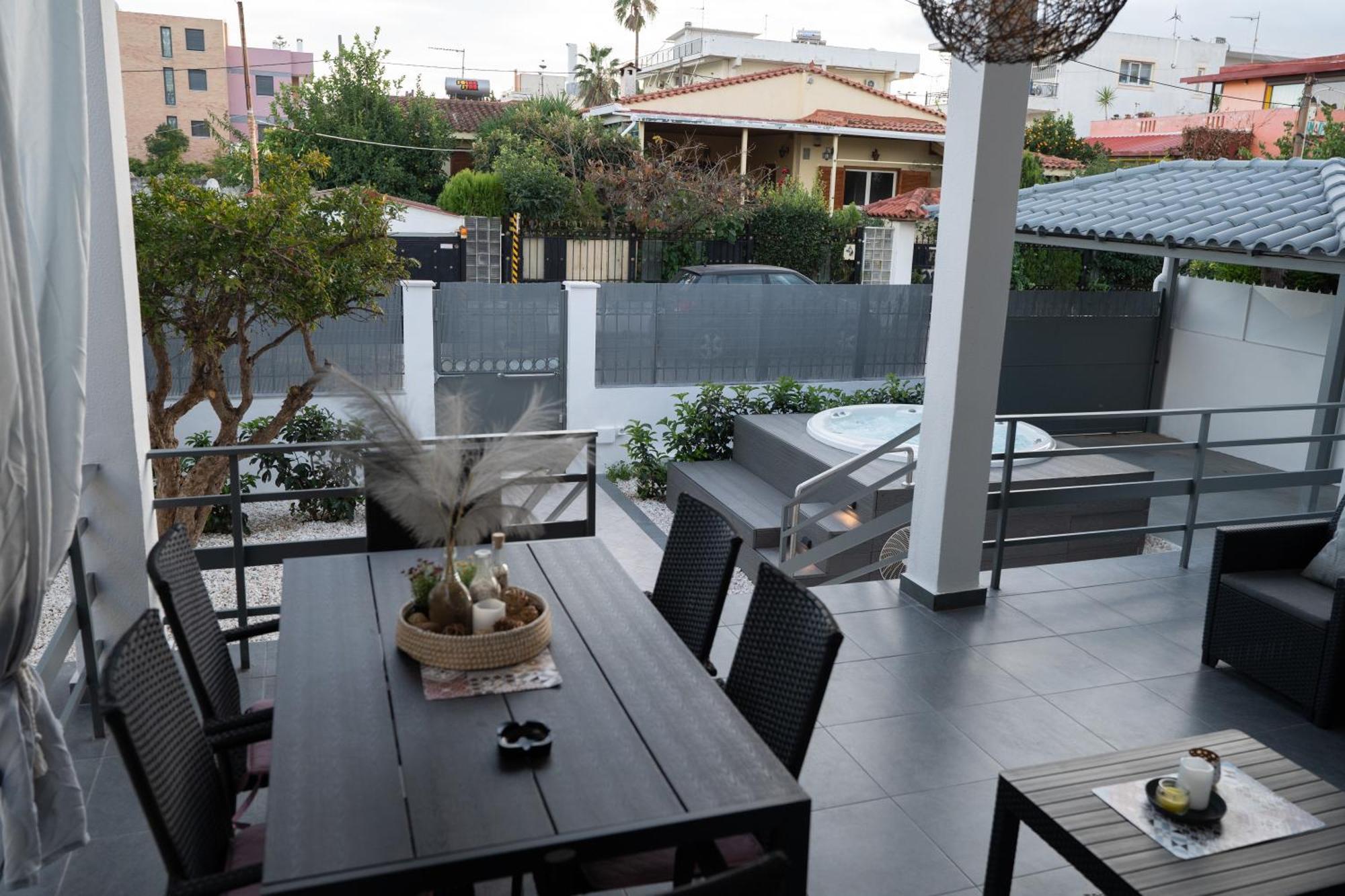 Seaside House In Nea Makri Villa Екстериор снимка