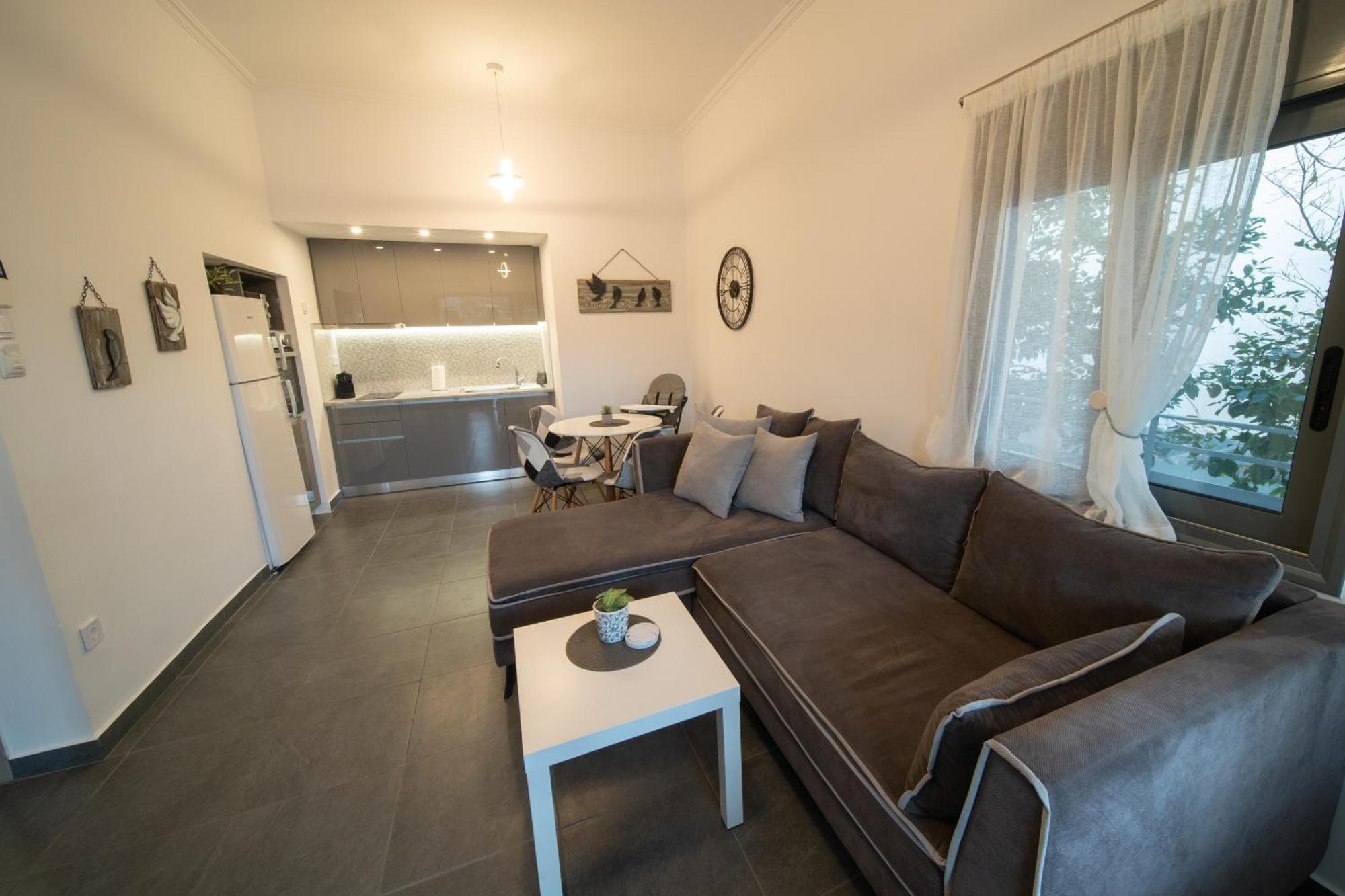 Seaside House In Nea Makri Villa Екстериор снимка