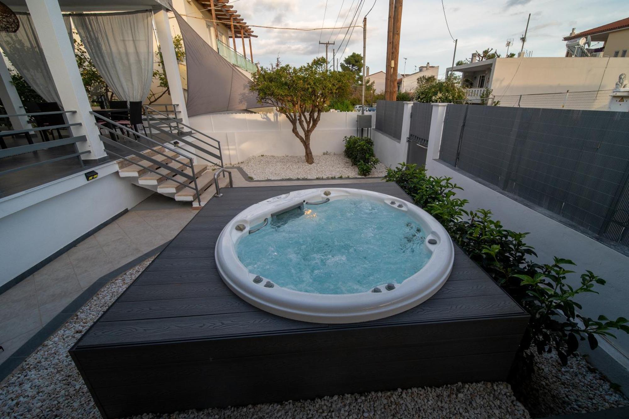 Seaside House In Nea Makri Villa Екстериор снимка
