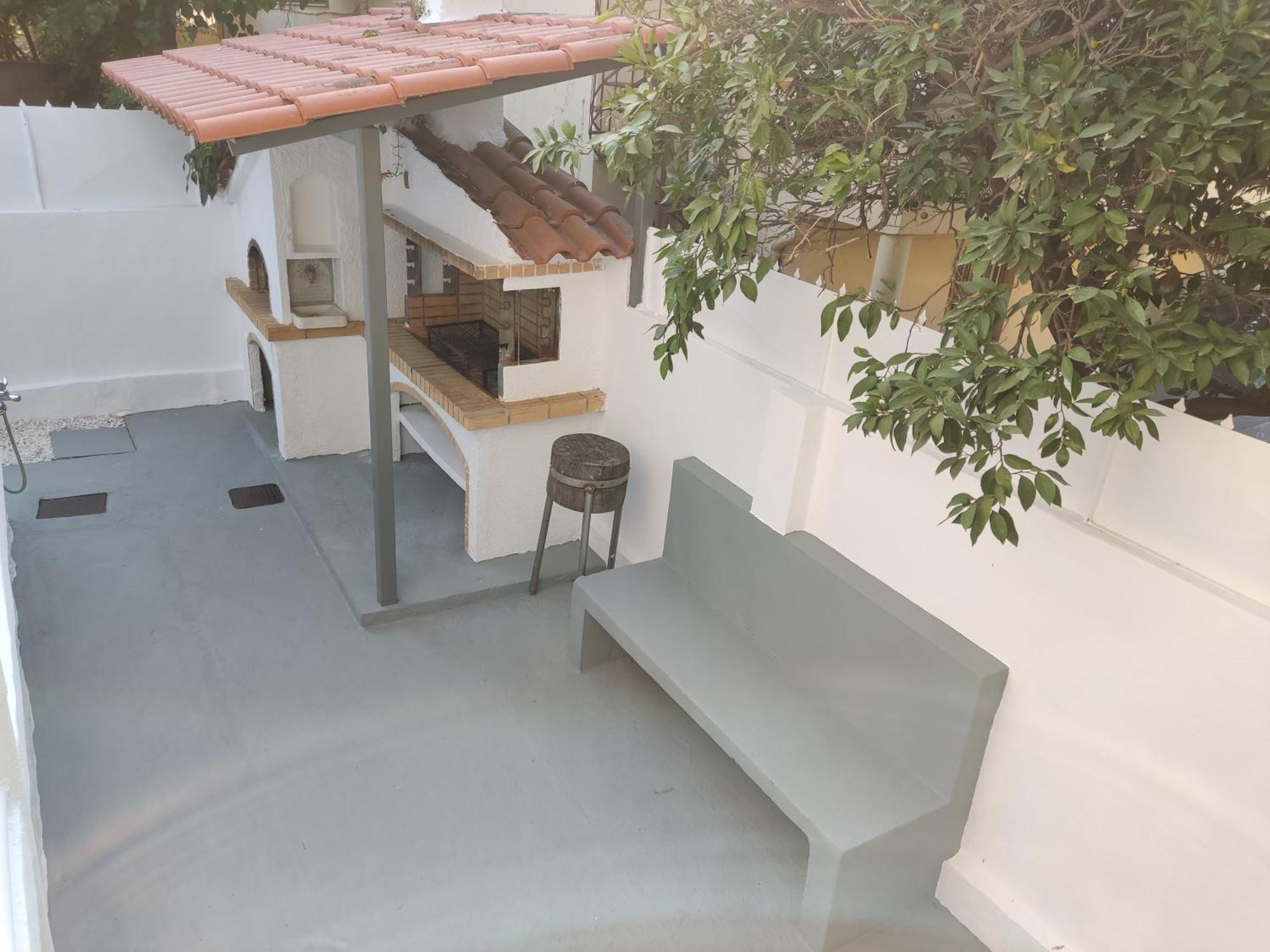Seaside House In Nea Makri Villa Екстериор снимка