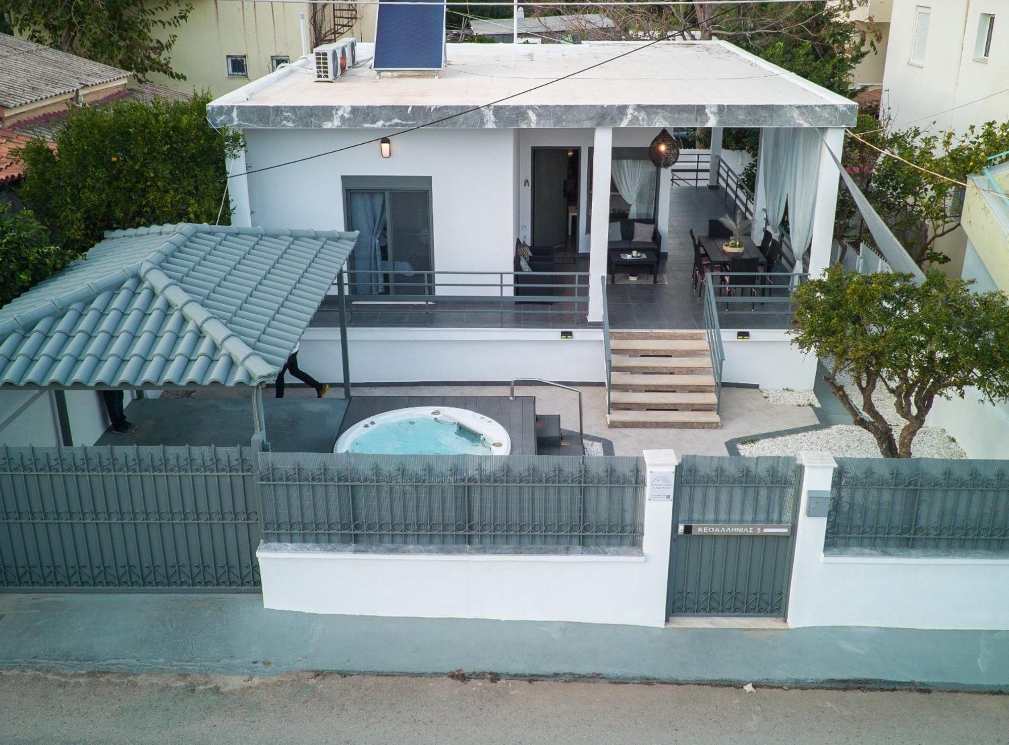 Seaside House In Nea Makri Villa Екстериор снимка